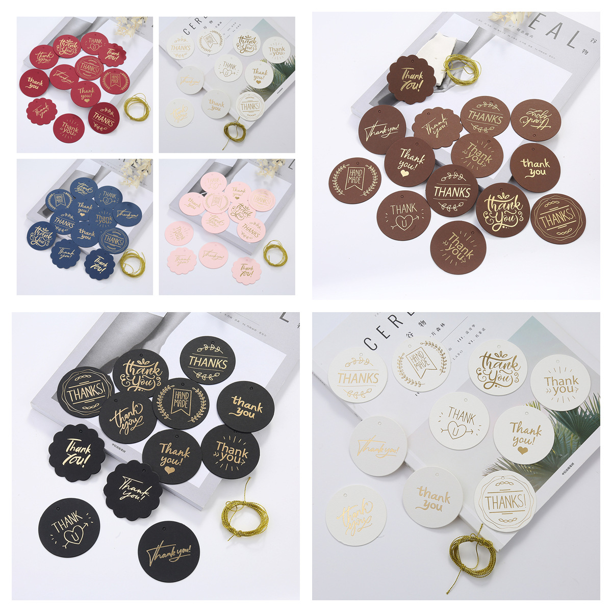 新品創意燙金卡片拉旗感恩派對橫幅裝飾用品商場超市場景布置拉花