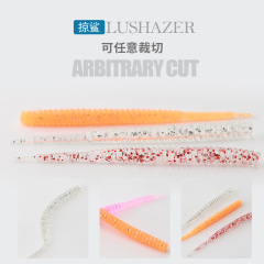 Lure for Striped Bass | 20 Pouches of Root Baits Threaded Screw Tail Soft Plastics Casting Lures Fake Baits Soft Worms for Harassing Sharks Wholesale