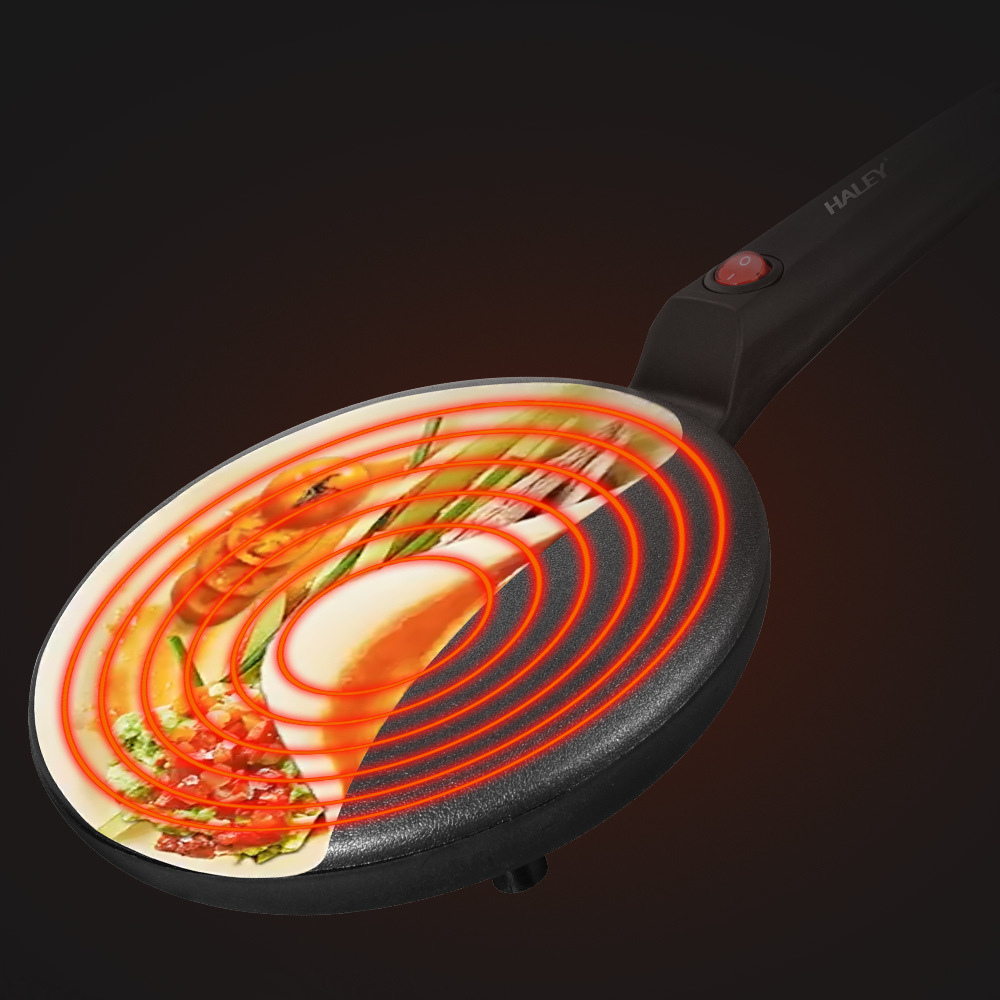 HALEY European Standard Household Spring Roll Wrapper Electric Pan, Maker, Gift Heating Thin Pancake Maker_voghion.com