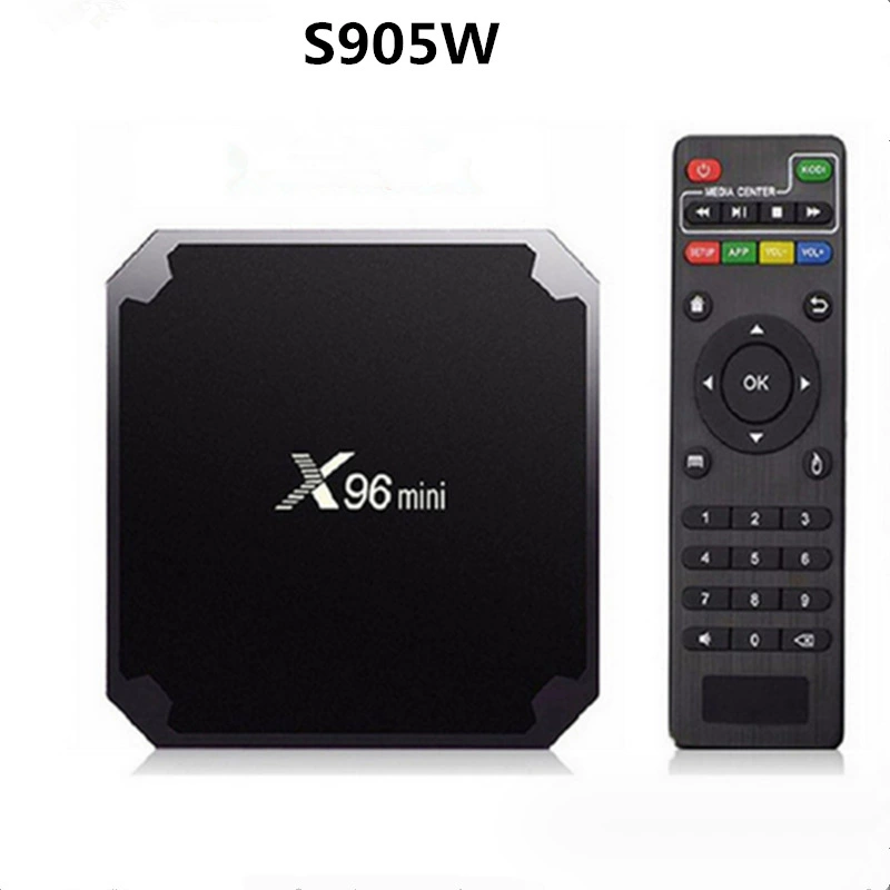 X96 mini S905W set-top box 2G \ 16G Android 7.1 4k HD смарт-медиаплеер телевизионная приставка