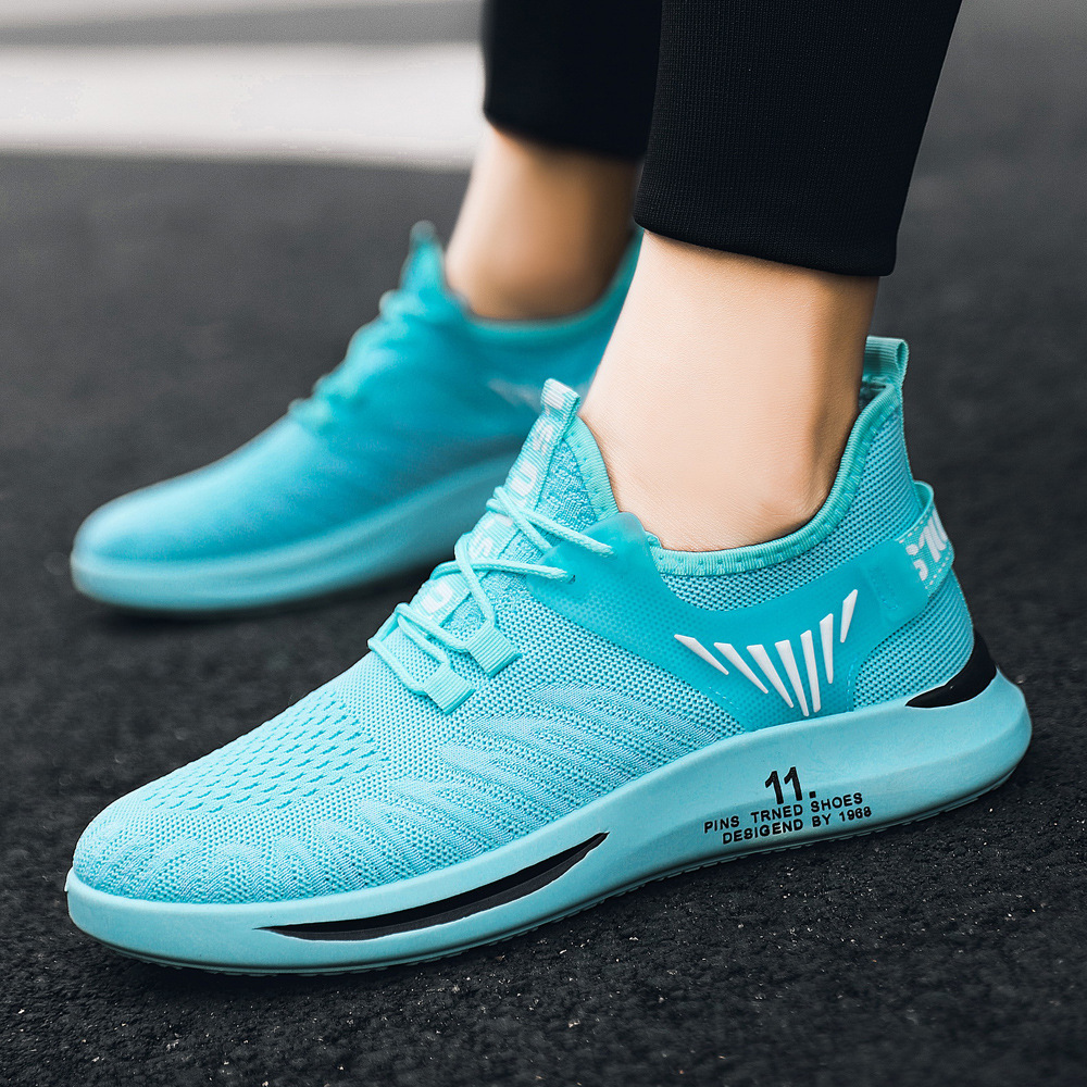 Scarpe da uomo Scarpe da tennis Scarpe da ginnastica Tessuto Mesh Assorbimento degli urti Calzature versatili e imbottite_voghion.com