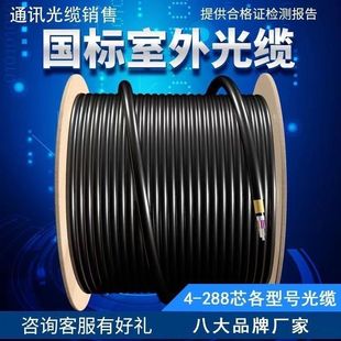 Outdoor GB armored optical cable 4-core 6-core 8-core 12-core 24-core 36-core 48-core 96-core 144-core single-mode multimode fiber