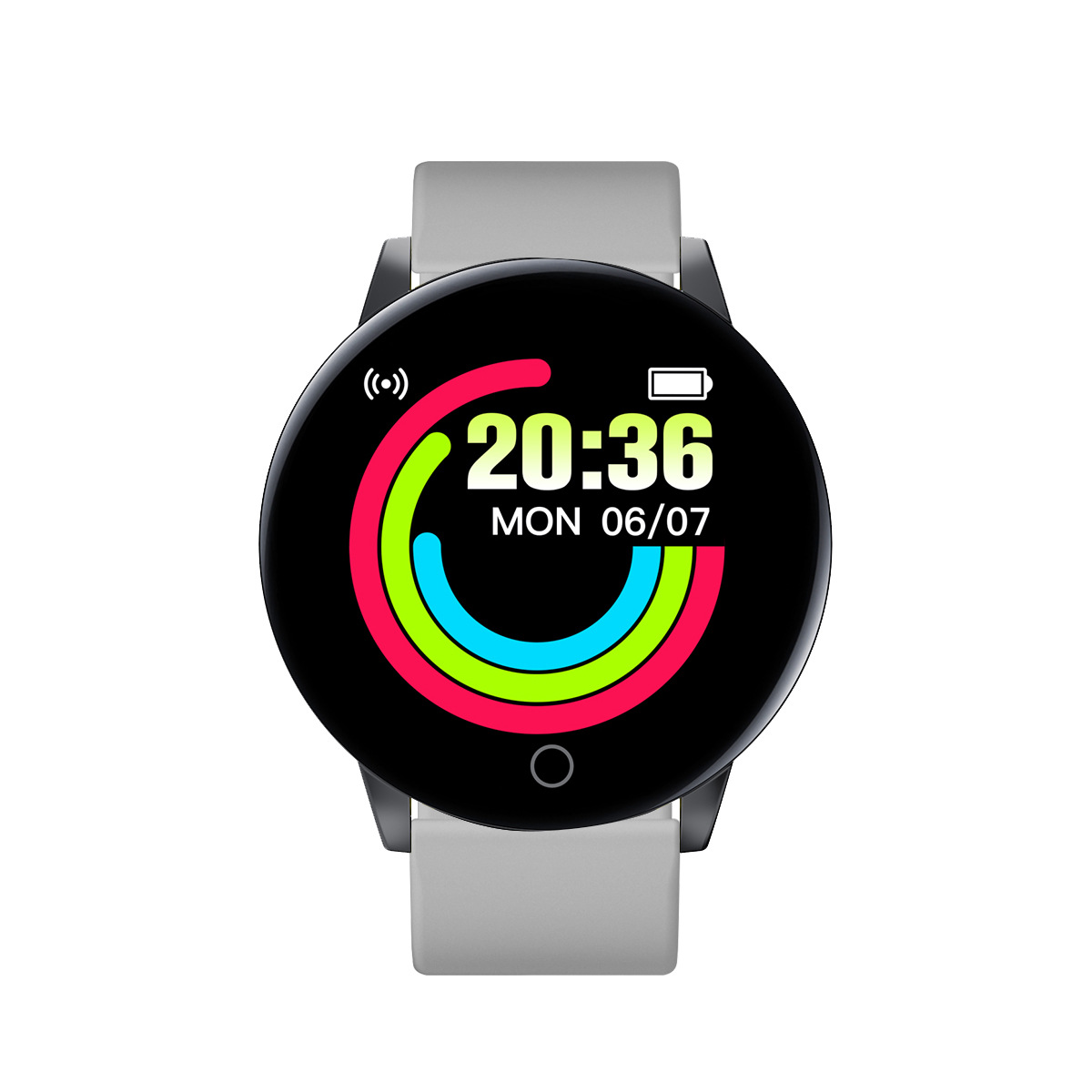 Comercio exterior transfronterizo inteligente pulsera reloj ritmo cardíaco presión arterial ejercicio conteo paso sueño monitoreo información recordatorio regalo electrónico