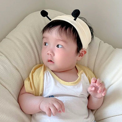 秋南 嬰兒帽子秋冬薄款鹵門帽髮帶新生兒男寶女寶護囟門寶寶胎帽