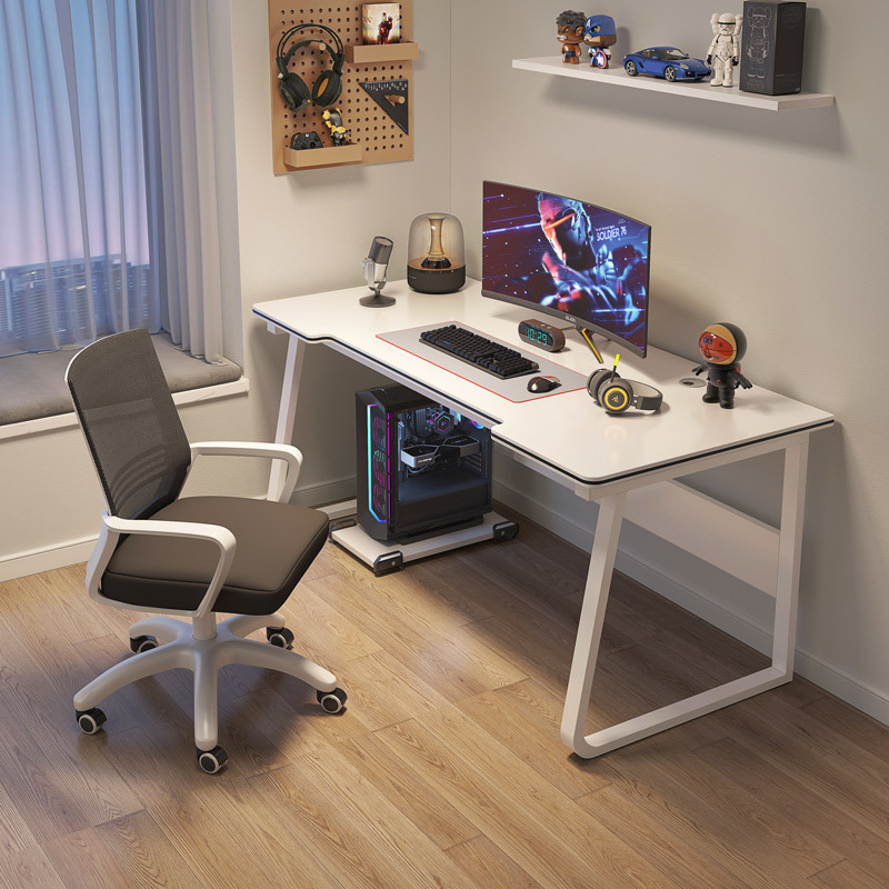 Mingzheng Furniture Factory Computer Desk Desktop Home E-Sports Table Bedroom Single Simple Office Desk Simple Modern Study