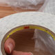 Leather double-sided adhesive zipper adhesive leather tape length 50 meters width 3/5mm