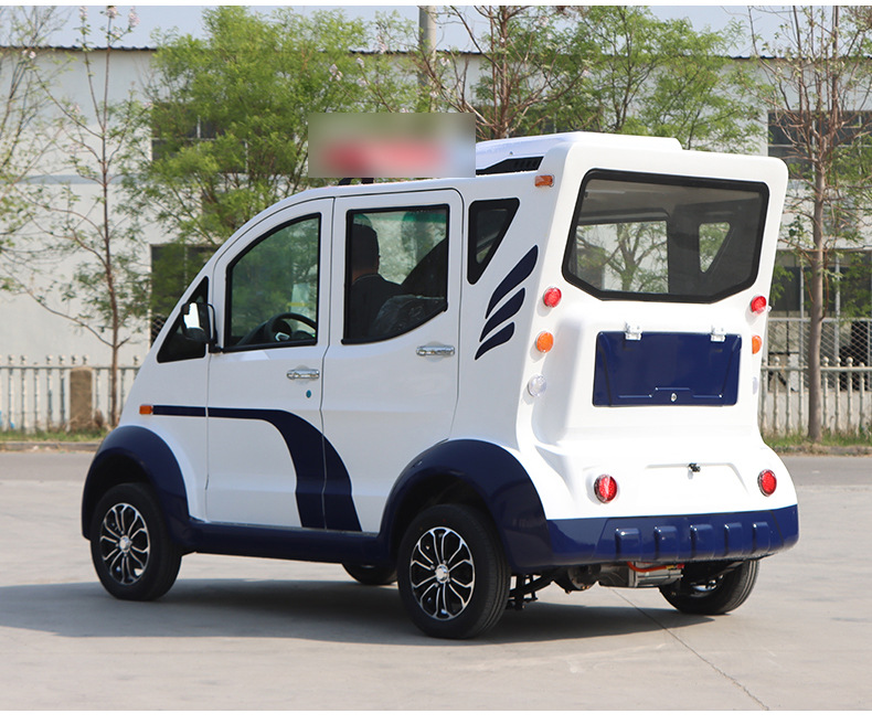 Electric patrol vehicle, property security patrol vehicle, scenic area street patrol vehicle, enclosed four-wheel electric patrol vehicle