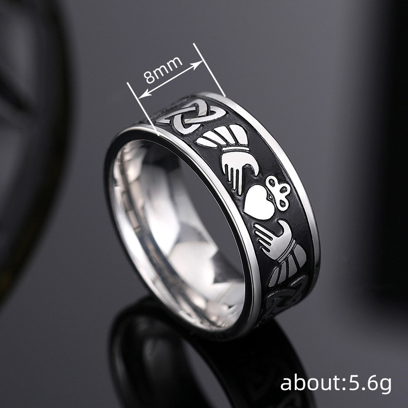 universal ring stainless steel for men and women