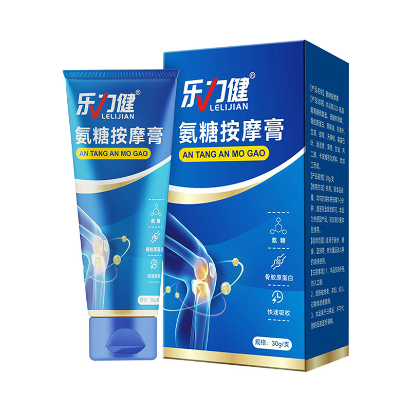 氨糖涂抹式按摩膏呵护膝盖关节氨糖软骨素透骨膏外用氨糖凝胶批发|undefined