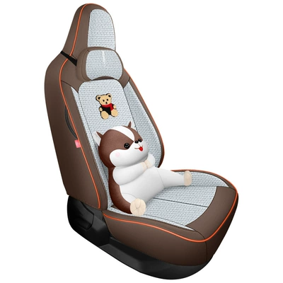 full coverage, high-end cartoon bear — Modelə uyğun (Original) oturacaq örtükləri