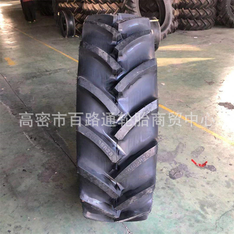 大马力拖拉机轮胎420/85R28全钢农用子午线轮胎