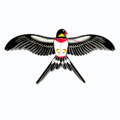 Weifang Hongyun Fishing Rod Kite Cartoon Children's Miniature Plastic Dynamic Eagle Parrot Swallow Little Princess Fishing Rod