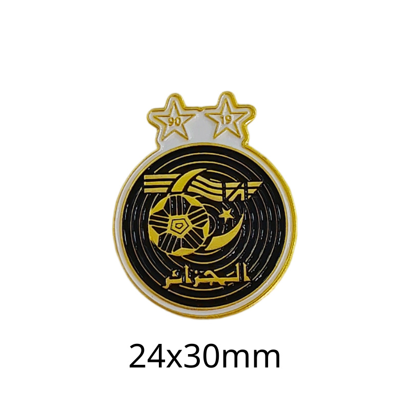 Insignias metálicas transfronterizas, pegatinas para teléfonos móviles, broches, Copa Mundial, Liga de Campeones, club de fútbol, insignias del Real Madrid, insignias del Liverpool al por mayor