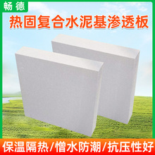 厂家热固复合水泥基渗透板防火保温板硅质板A级石墨聚苯板外墙