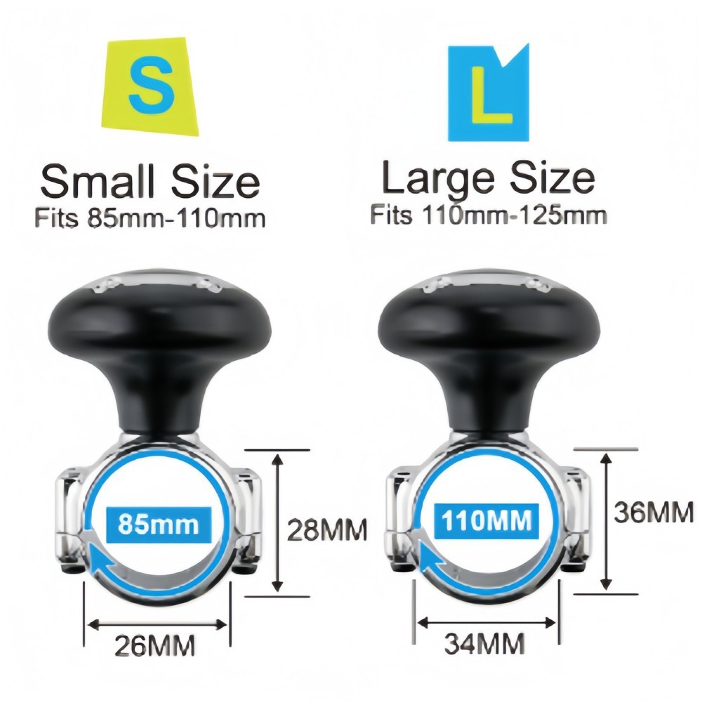 Car Steering Wheel Power Ball Universal Steering Assist Device Multi-Functional Universal Bearing Aid Labor-Saving Ball