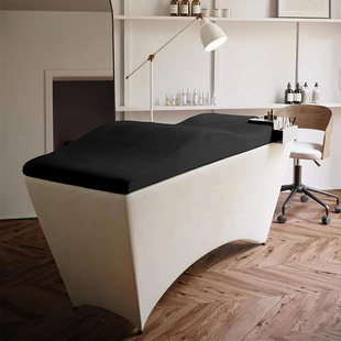 Eyelash Mattress Ergonomic Salon Curve Beauty Mattress Premium Foam Cushion with Removable Fabric Cover