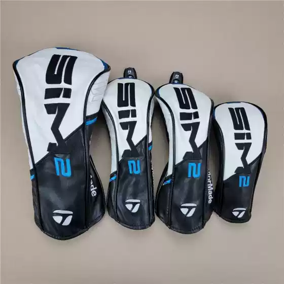Tlm Sim2 Wooden Club Cover Golf Club Cover Club Head Cover Ball Head Protective Cap Cover Chicken Leg Putter Cover Leather
