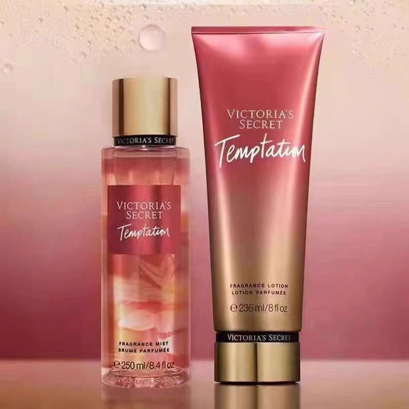 Victoria 's Secret Body Lotion VS Aroma Spray Set Hidratación Body Lotion Factory Hair Straight