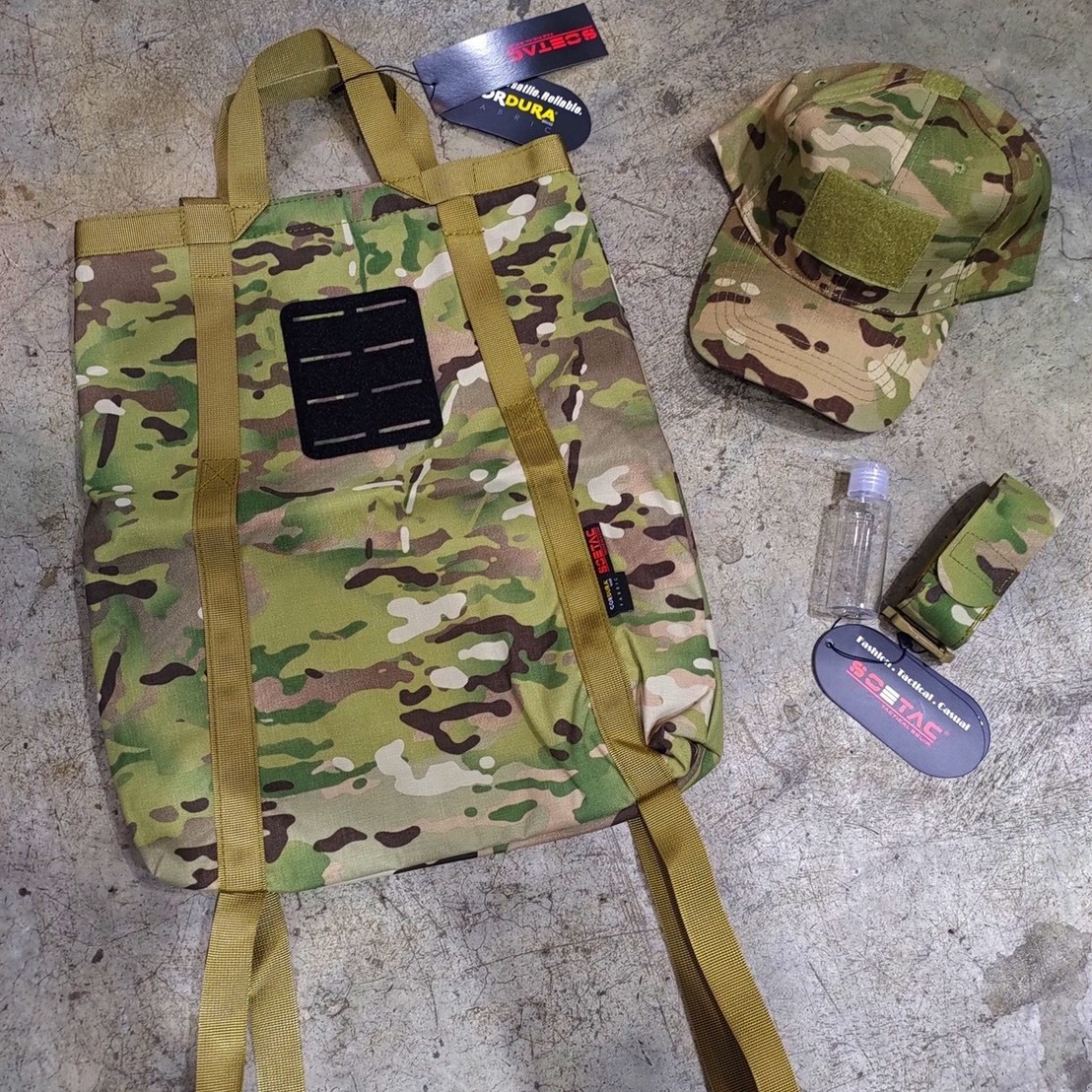 SOETAC - mochila de nylon camuflado bolso táctico multifuncional bolso multifuncional para ocio al aire libre