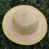 Straw big summer country hat suitable for men and women