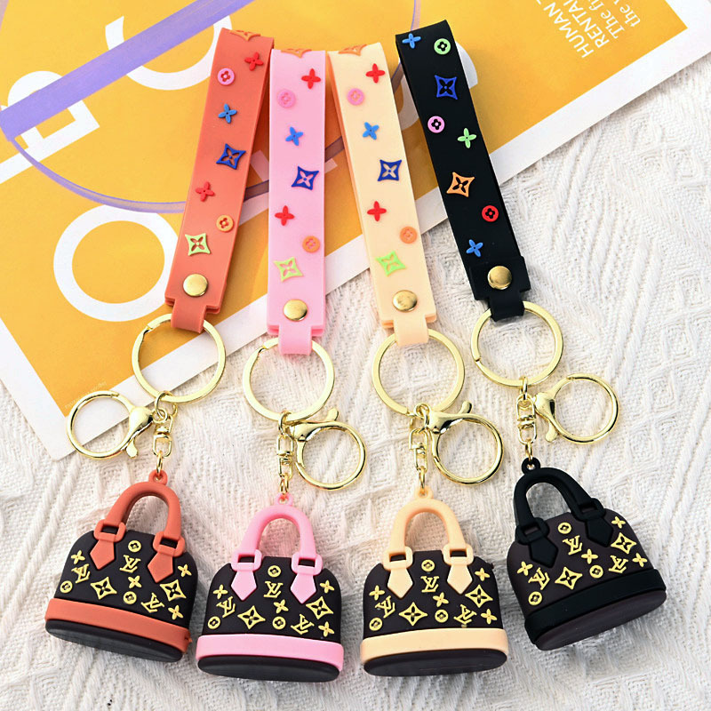 Cross-Border Popular Mini L Donkey V Keychain Pendant Imitation Bag Accessory Keychain E-Commerce Small Gift Wholesale