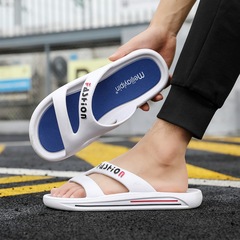 新款拖鞋男外穿時尚休閒韓版潮流涼拖軟底室外沙灘鞋一字拖鞋批發