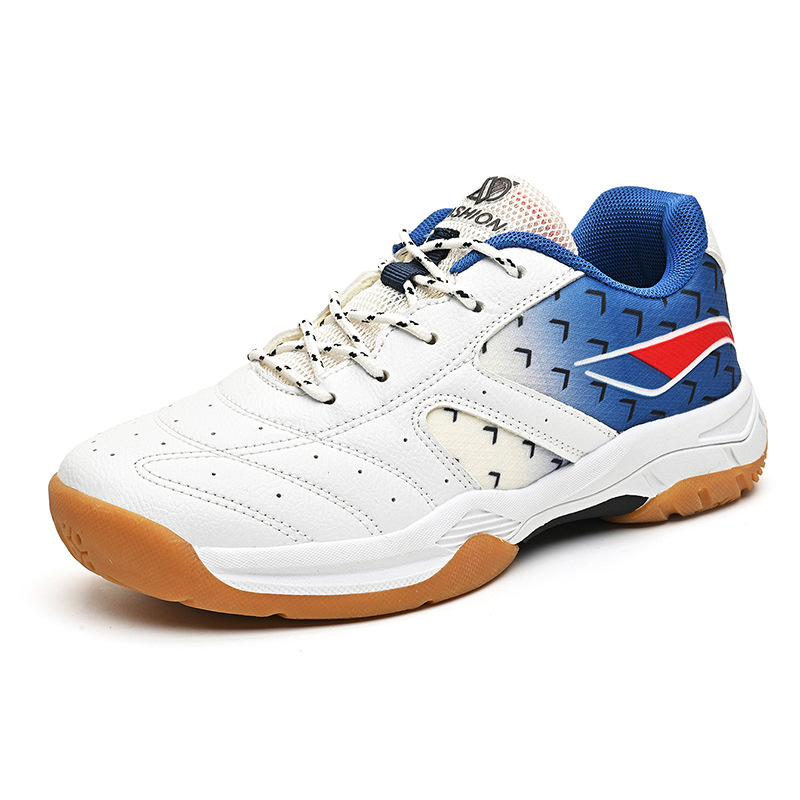 Nuevos zapatos de bádminton profesionales transfronterizos para niños y niñas zapatos de entrenamiento antideslizantes para competiciones deportivas al aire libre