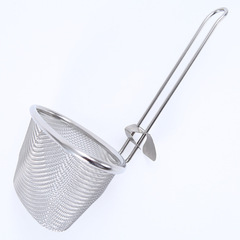 Stainless Steel Slotted Spoon for Mala Tang, Hot Pot, and Noodle Dishes  
Hook-Style Colander for Noodles  
Hot Dish Basket with Strainer  
Drainage & Filtration Spoon for Boiling or Stir-Frying