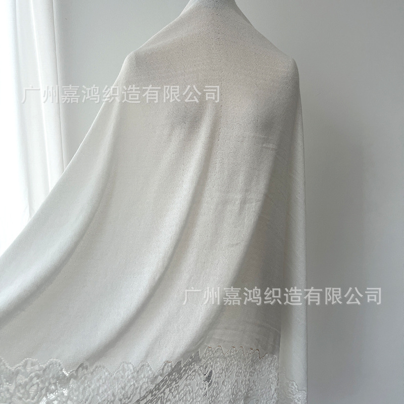 Tejido de encaje coreano, camiseta de base de gancho de alto nivel, camiseta interior, tela de pluma