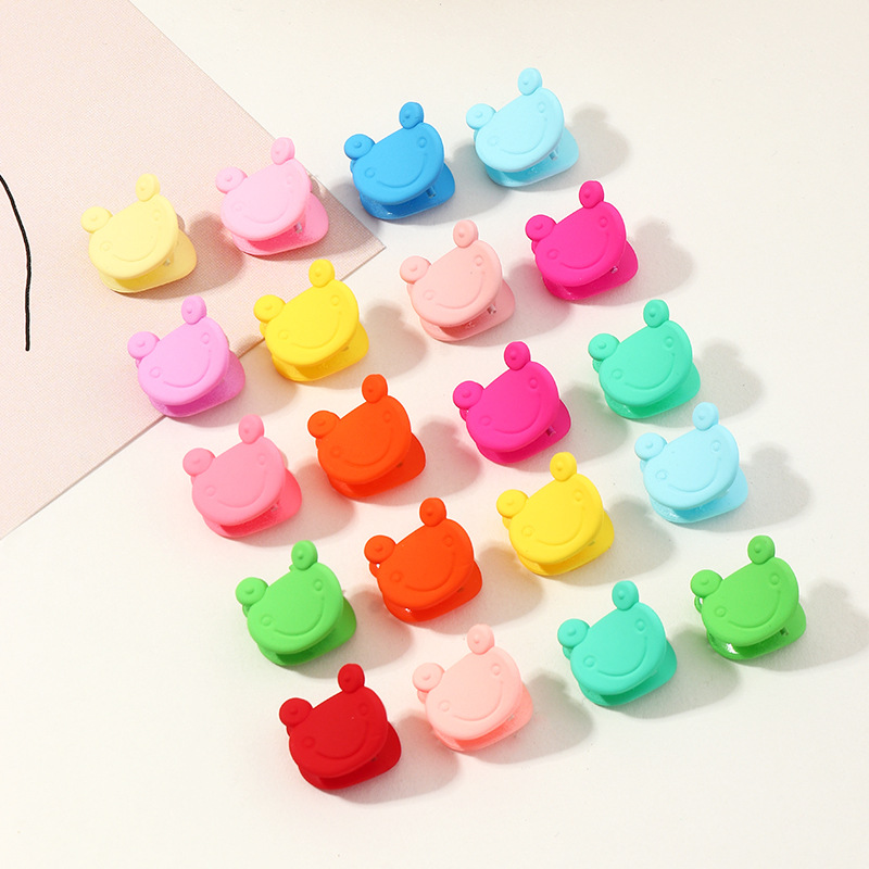 Korean Candy Color Small Clip display picture 1
