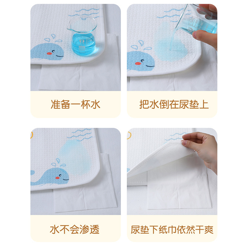 Children's waterproof cotton breathable sheet