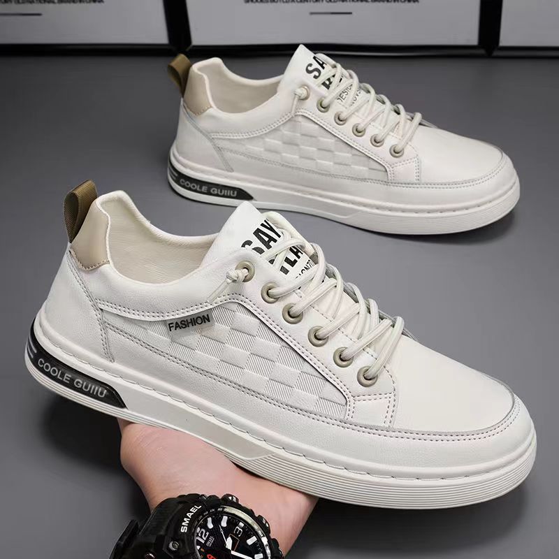 Atmungsaktive Herren Ledersneaker Für Freizeit Und Sport_voghion.com
