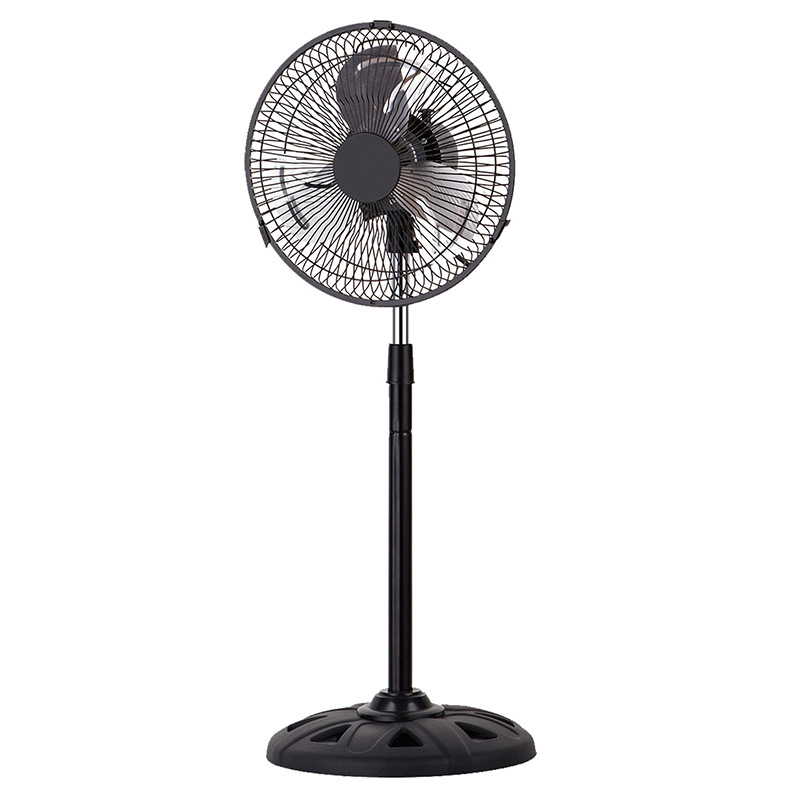 Spot ventilador de suelo de 10 pulgadas y 12 pulgadas, ventilador portátil con hoja de aluminio para dormitorio, ventilador con cabezal móvil, exportación de pie para estudiantes