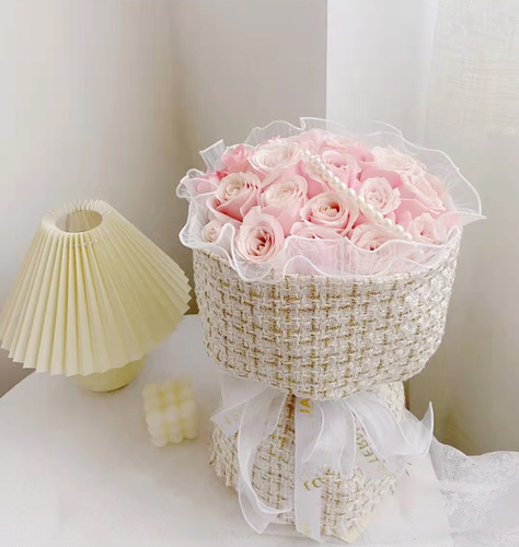 New Fish Tail Sheer Flower Cake Art Ribbon Hair Clip Headband Wave Curl Packaging Silk Ribbon