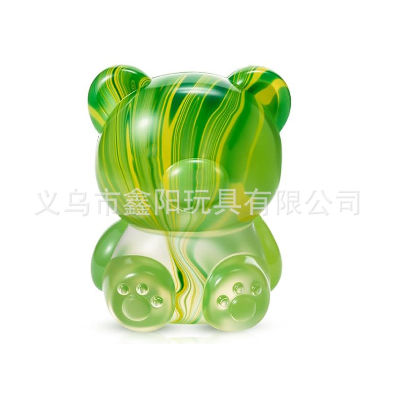 Juguete de malvavisco blando con forma de copo de nieve y hielo, alivio del estrés de rebote lento, similar a Needoh, transfronterizo.