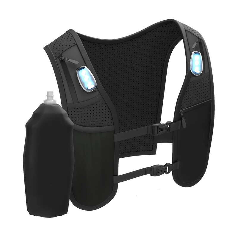 New Outdoor Running Backpack Hiking and Cycling Multifunctional Reflective Led Light Vest Vest Sports Backpack