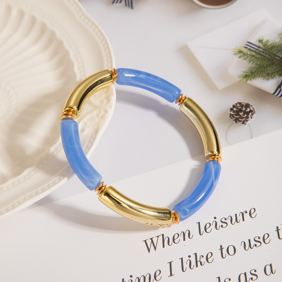 Women's Gender Retro Solid Color Acrylic Bangles Wholesale