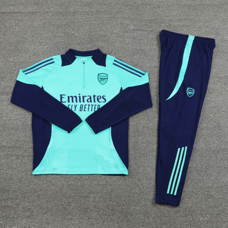 Jugadores fanáticos trajes de entrenamiento de mangas largas Real Madrid trajes de adultos Barcelona Arsenal camiseta de medio tracción Manchester City Juve image 21