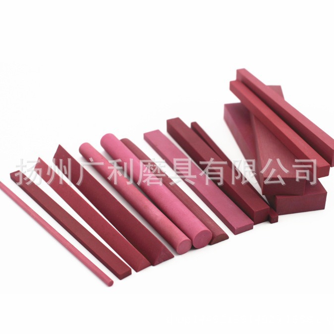 批发超硬精磨抛光红宝石油石 3000#定角磨刀器磨刀石 规格齐全