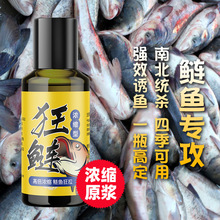 浮钓鲢鳙小药诱鱼剂酸臭大胖头鱼饵料主攻花白鲢诱鱼剂窝料添加剂