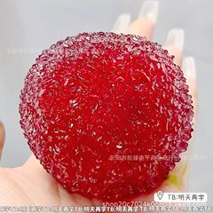 仿真杨梅捏捏乐水果捏捏学生解压儿童玩具小孩慢回弹礼物摆摊神器