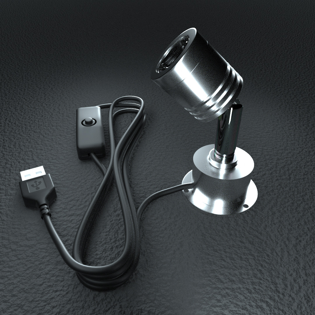 Venta al por mayor 1w3wled proyector de nivel de escritorio montado en la superficie chasis modelo hecho a mano DIY pequeño proyector interfaz USB 5V foco