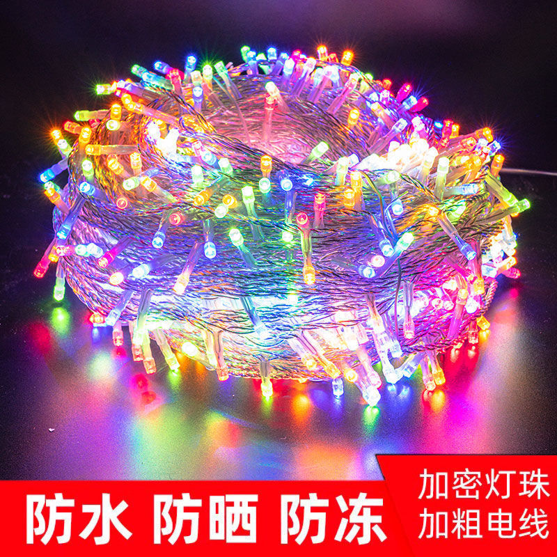Led String Lights, Small Colorful Flashing Lights, String Lights with Fairy Lights, Colorful Lights for New Year, Outdoor Christmas Holiday Decoration Lights Led String Lights, Small Colorful Flashing Lights, String Lights with Fairy Lights, Colorful Lights for New Year, Outdoor Christmas Holiday Decoration Lights