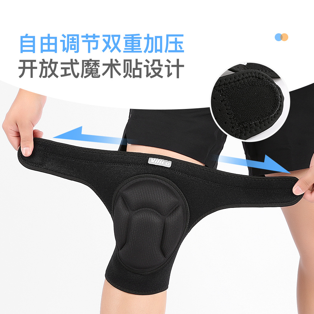 Protectores Deportivos Anticolisión con Velcro, Transpirables, Cómodos, Reductores de Presión, para Correr y Baloncesto, Rodilleras, Protectores de Piernas, Venta al Por Mayor