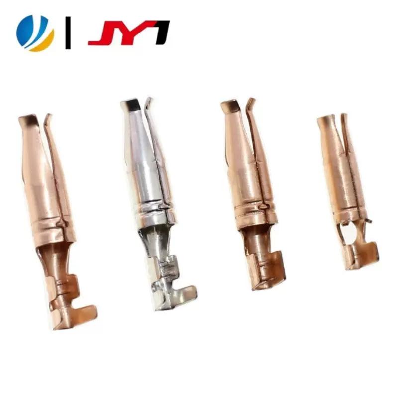 聚盈磷铜2.0/2.35莲花型13~21.5长连接器电源母座2.3花瓶端子