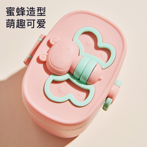 Portable and Disposible Bee Milk Powder Can, Sealed and Moisture-Proof, Divided Sections, Baby Food Storage Box, Large Capacity Storage