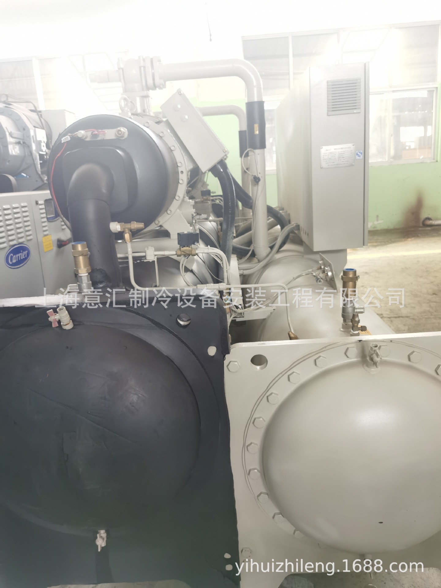 二手水冷螺杆机销售美的冰水机LSBLG1350/MF  1350kw  400冷吨