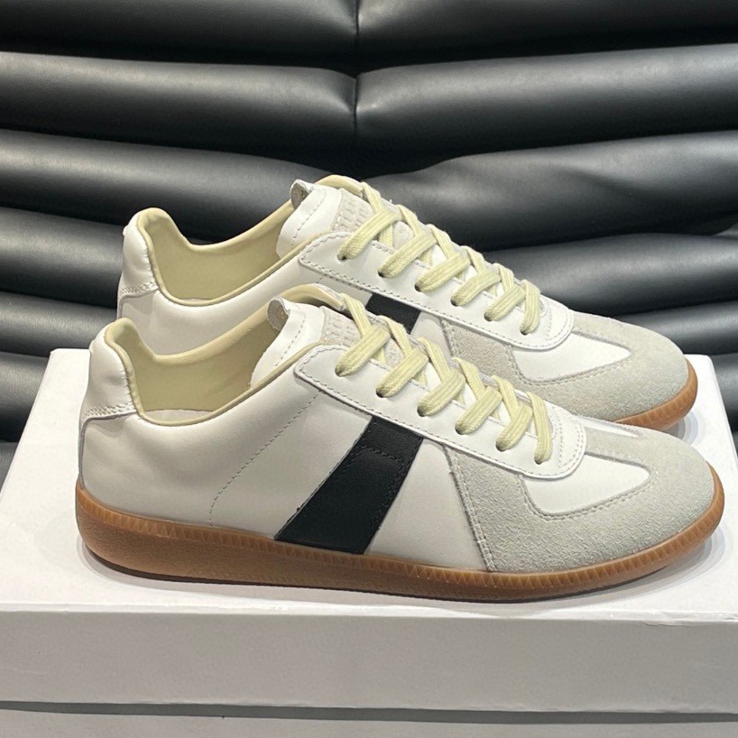 2025 nuevos zapatos de entrenamiento Magillard piel de vaca para hombre cuero retro cuero suave nicho Forrest Gump zapatos de entrenamiento MM * 6 zapatos de moda