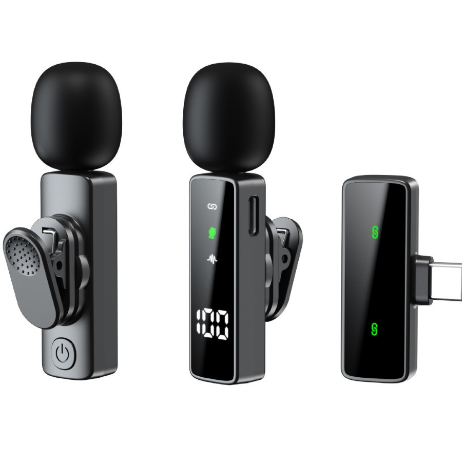 Cross-Border New Product Q3 Wireless Lavalier Microphone with Intelligent Noise Reduction, Silent Mini Outdoor Microphone 5