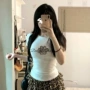 显瘦新款夏季印花t恤